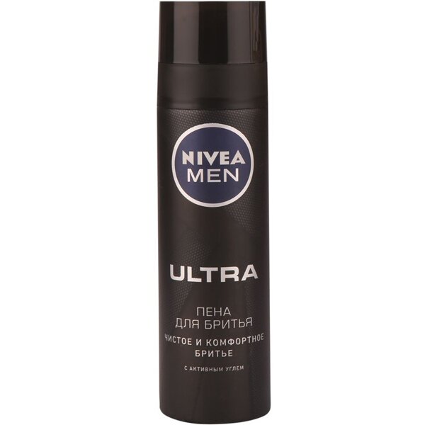 Пена для бритья Nivea for men ultra 200 мл