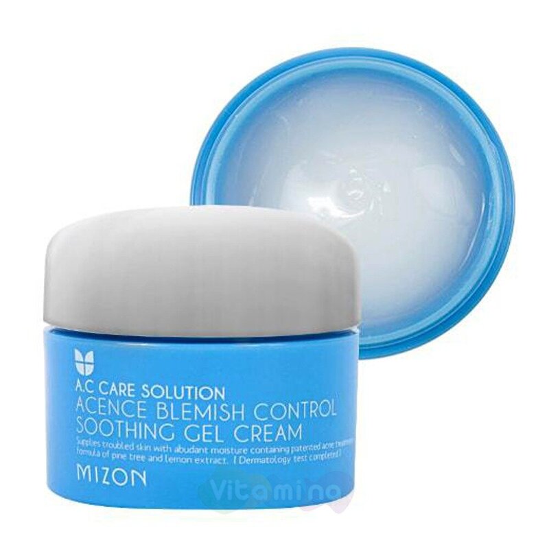 MIZON Комплексный гель-крем для проблемной кожи лица Acence Blemish Control Soothing Gel Cream 50 мл.