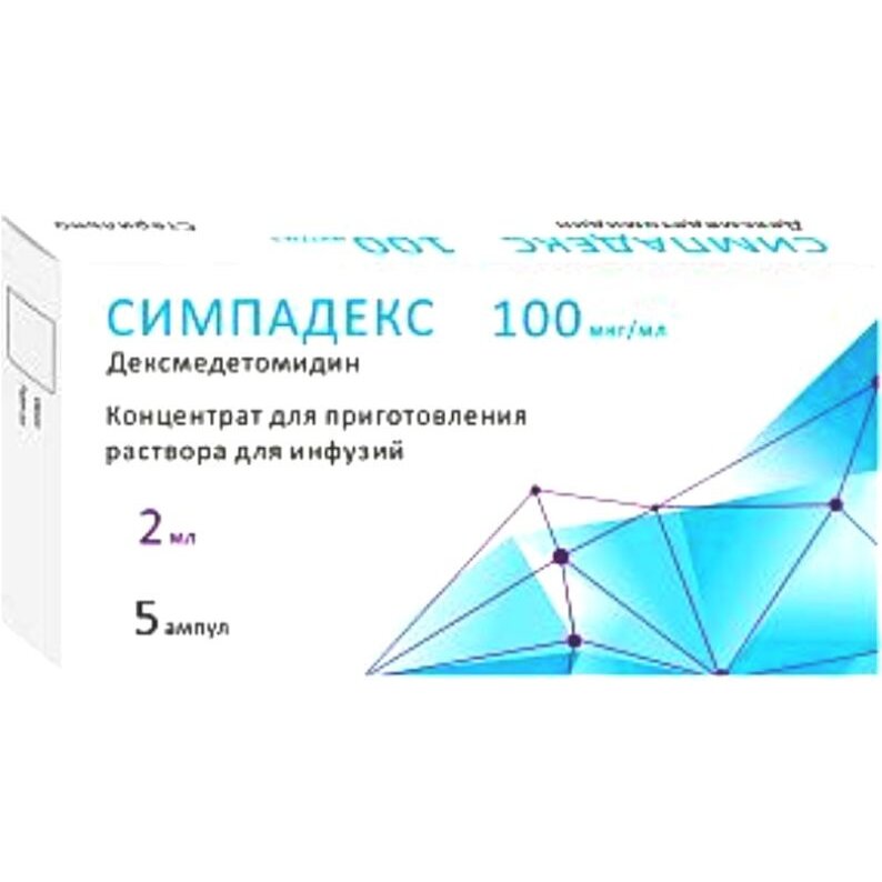 Симпадекс концентрат 100 мкг/мл ампулы 2 мл 5 шт.