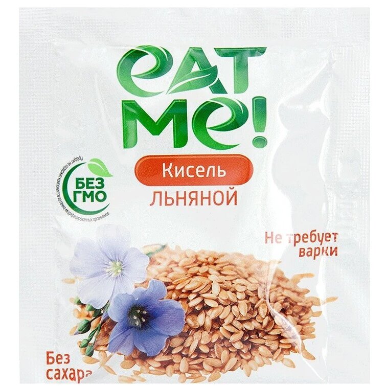 Кисель льняной Eat Me! без сахара 20 г