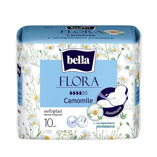 Прокладки Bella Flora Camomile 10 шт.