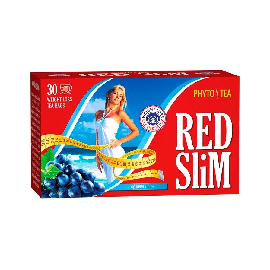 Чай Red slim Виноград 2 г фильтр-пакеты 30 шт.