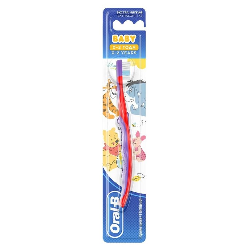 Детская зубная щетка Oral-B Zooth Kids 0 -2 года 1 шт.