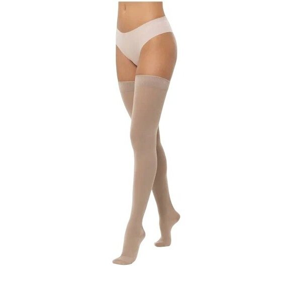 Чулки Интекс элеганс компрессионные 2 класс бежевые рост 1 р.L