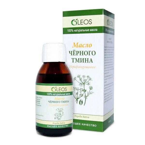 Масло Черного тмина Олеос (Oleos) 110 мл