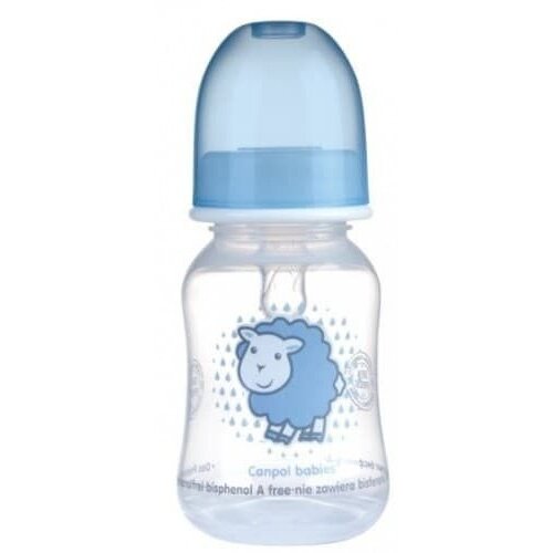 Бутылочка пластиковая Canpol 59/100 3м3 мес.+ 120 мл
