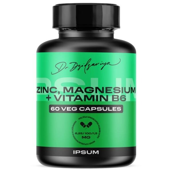 Витаминный комплекс ЗМА+Цинк+Магний+B6 IPSUM капсулы 776 мг 60 шт.