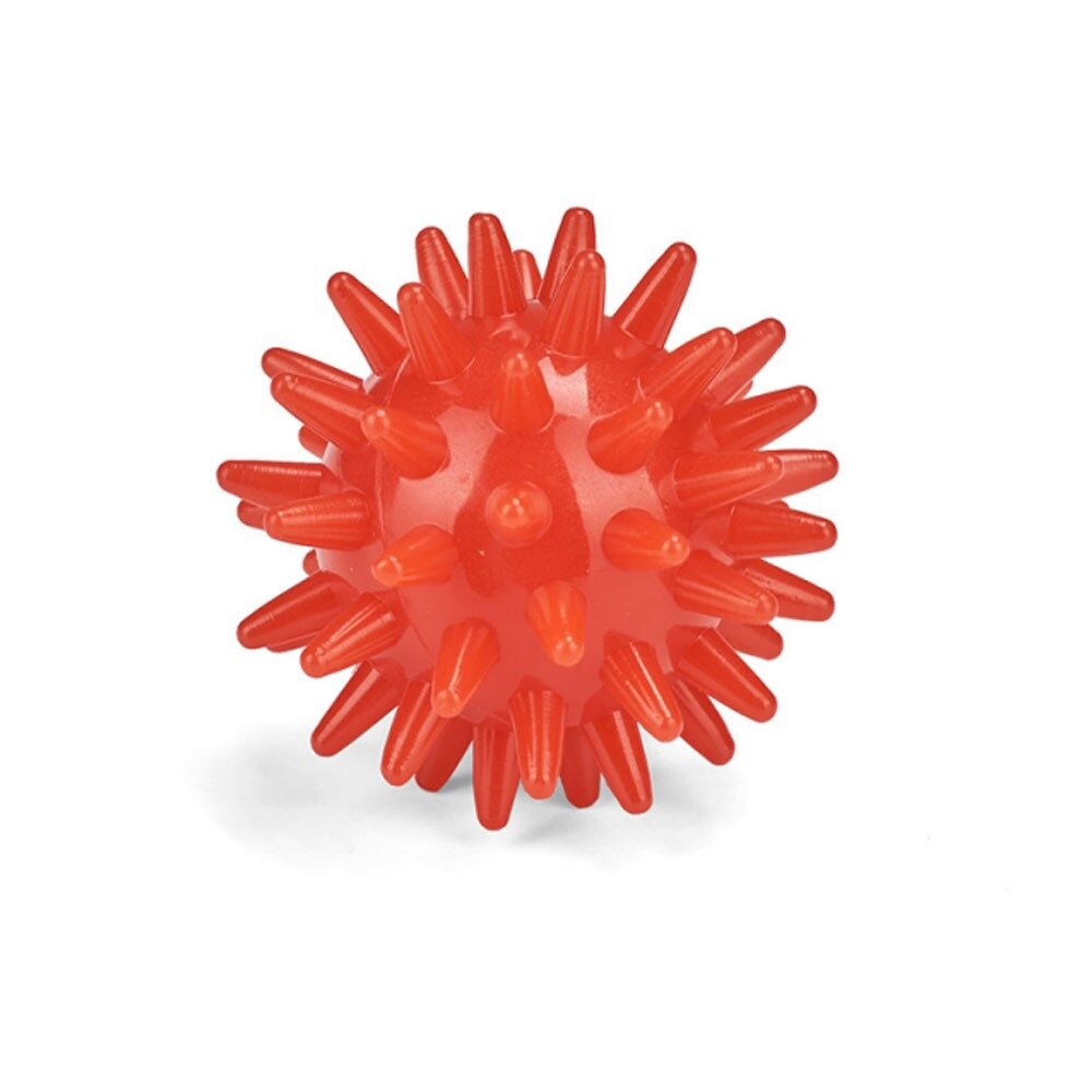 Мяч массажный Ортосила l-0105 для лечебной физкультуры красный 5 см