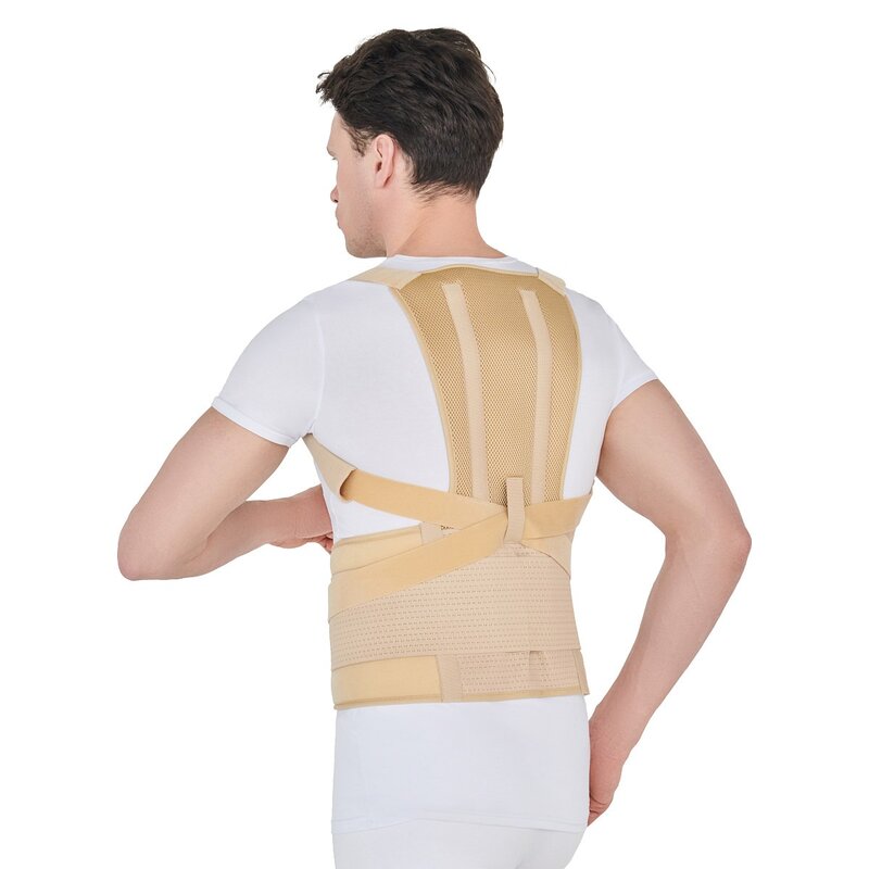 Корректор осанки Orlett TLSO-251(F) усиленный длинный размер XL