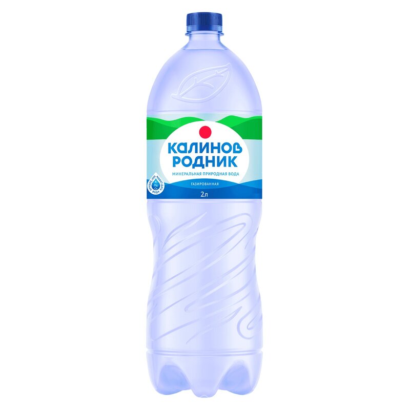 Вода минеральная Калинов Родник газированная 2 л