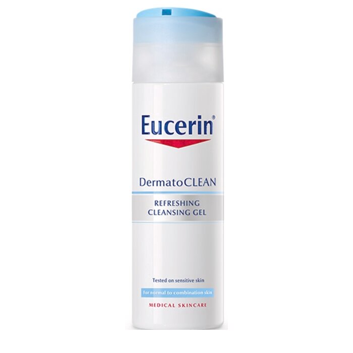 Гель для умывания Eucerin Dermatoclean освежающий и очищающий 200 мл