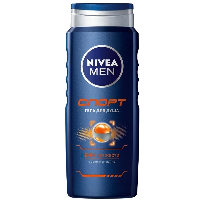 Гель мужской Nivea Bath Care спорт 250 мл