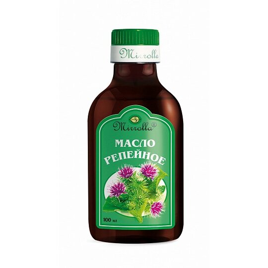 Масло репейное Mirrolla 100 мл