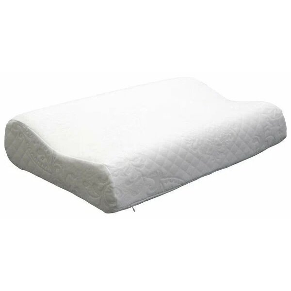 Подушка ортопедическая Orto ПС-110 с валиками с массажной вставкой 60x40х10/12 см