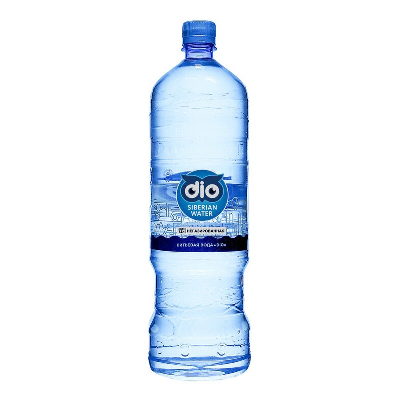 Вода питьевая негазированная Dio 1,5 л