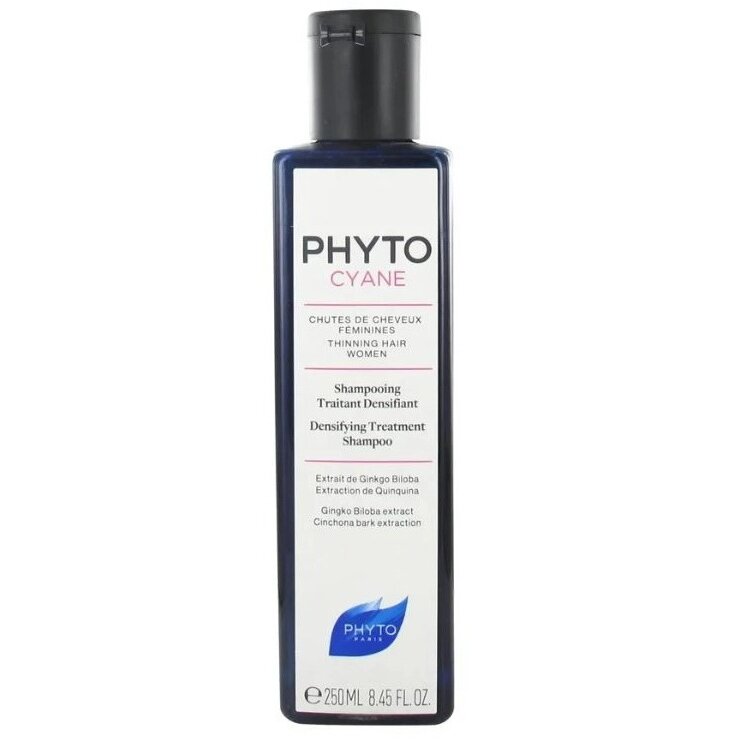 Шампунь для укрепления волос Phyto Phytocyane Фитосольба 250 мл