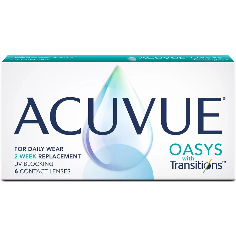 Acuvue oasys with transitions линзы контактные двухнедельные -2.50/8.4 6 шт.