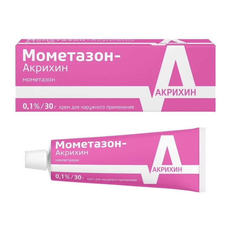 Мометазон Акрихин крем 0,1% туба 30 г