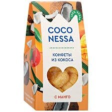Конфеты кокосовые Coconessa манго 90 г