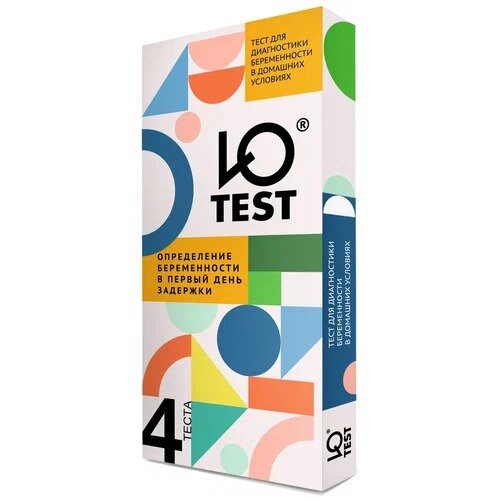Тест на беременность Ю-Test 4 шт.