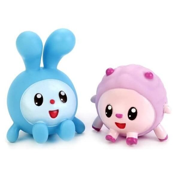 Набор игрушек для купания Малышарики Крошик и Барашек арт. LX-ST1710-1709