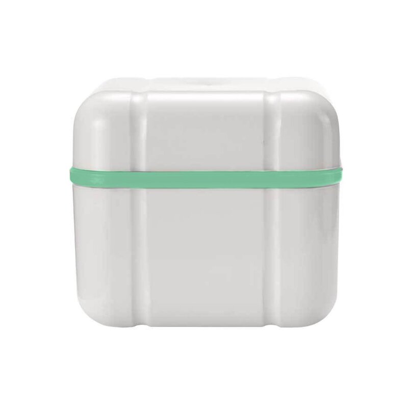 Curaprox контейнер для хранения протезов зеленый