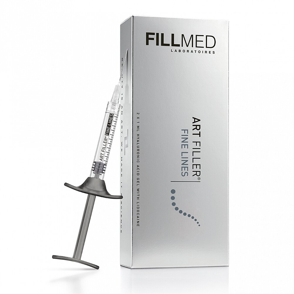 Имплантат для внутридермального введения с лидокаином ART FILLER Fine Lines (2x1мл) 2 мл