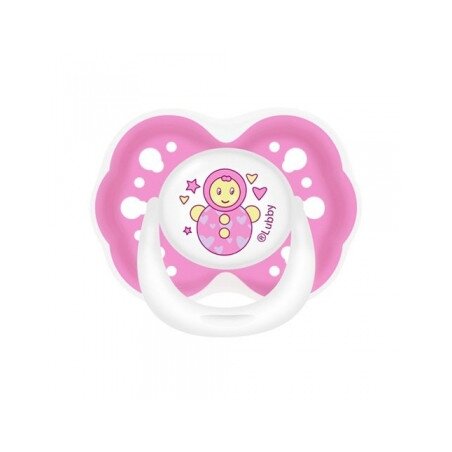 Соска-пустышка Лабби (Lubby) силиконовая Малыши и малышки