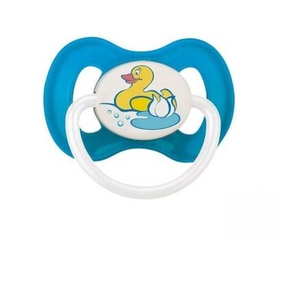 Соска-пустышка силиконовая Canpol 0-6+ симметричная 23/456 1 шт.