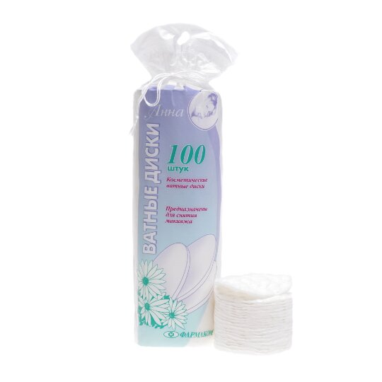 ВАТНЫЕ ДИСКИ 100 шт.