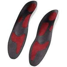 Стельки ортопедические Орто-Оптимум красные размер 39