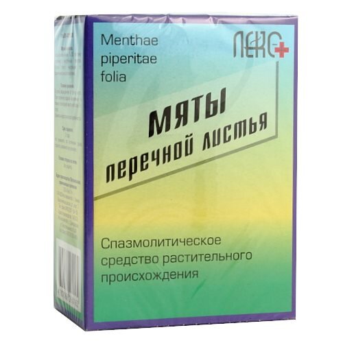 Мяты лист пачка Лек С+ 50г 1 шт.