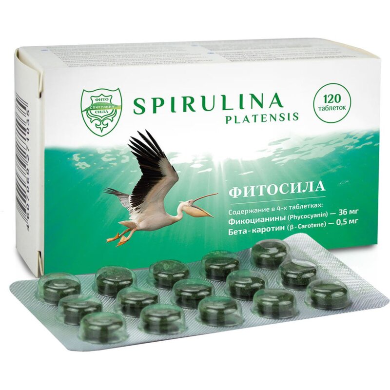 Спирулина-Фитосила таблетки 120 шт.