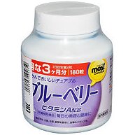Orihiro Витамин А таблетки жевательные с экстрактом черники 180 шт.