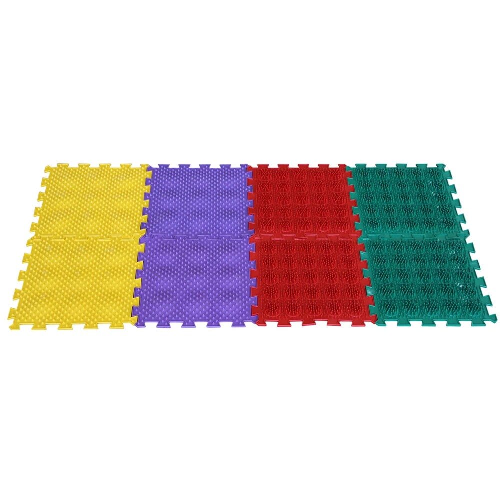 Коврик массажный модульный Орто Пазл Микс Ёжики от 5 лет