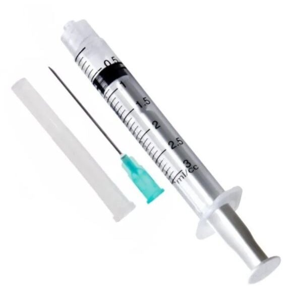 Шприц 3-х компонентный Vogt Medical 23G 0,6х30 3 мл 1 шт.