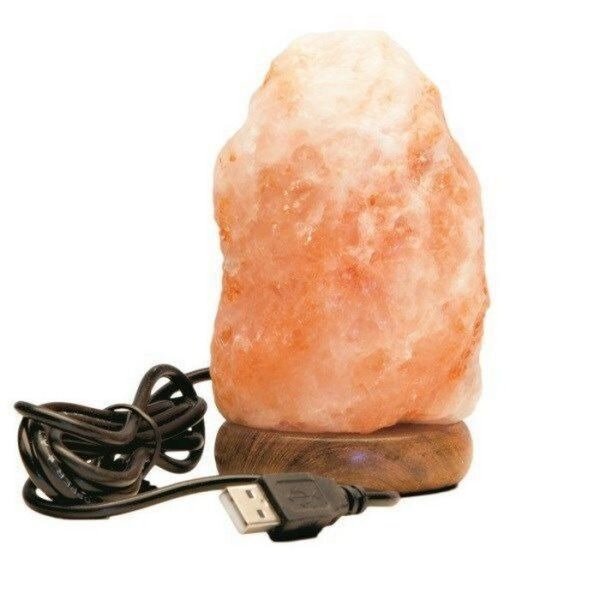 Лампа солевая Wonder Life Скала арт.2972 USB c Led лампой