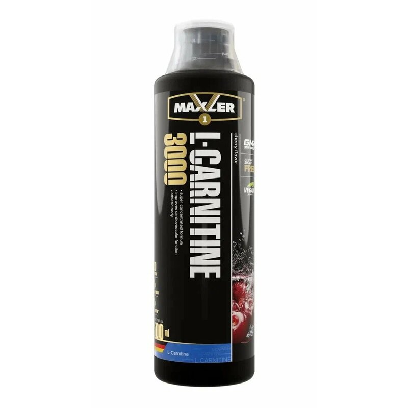 L-Carnitine Макслер (Maxler) 3000 вишня 500 мл