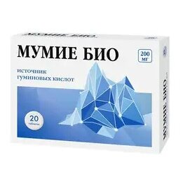 PL Мумие Био таблетки 200 мг 20 шт.