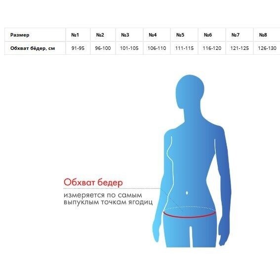 Бандаж Крейт Б-356 послеоперационный белый размер 3
