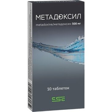 Метадоксил таблетки 500 мг 10 шт.