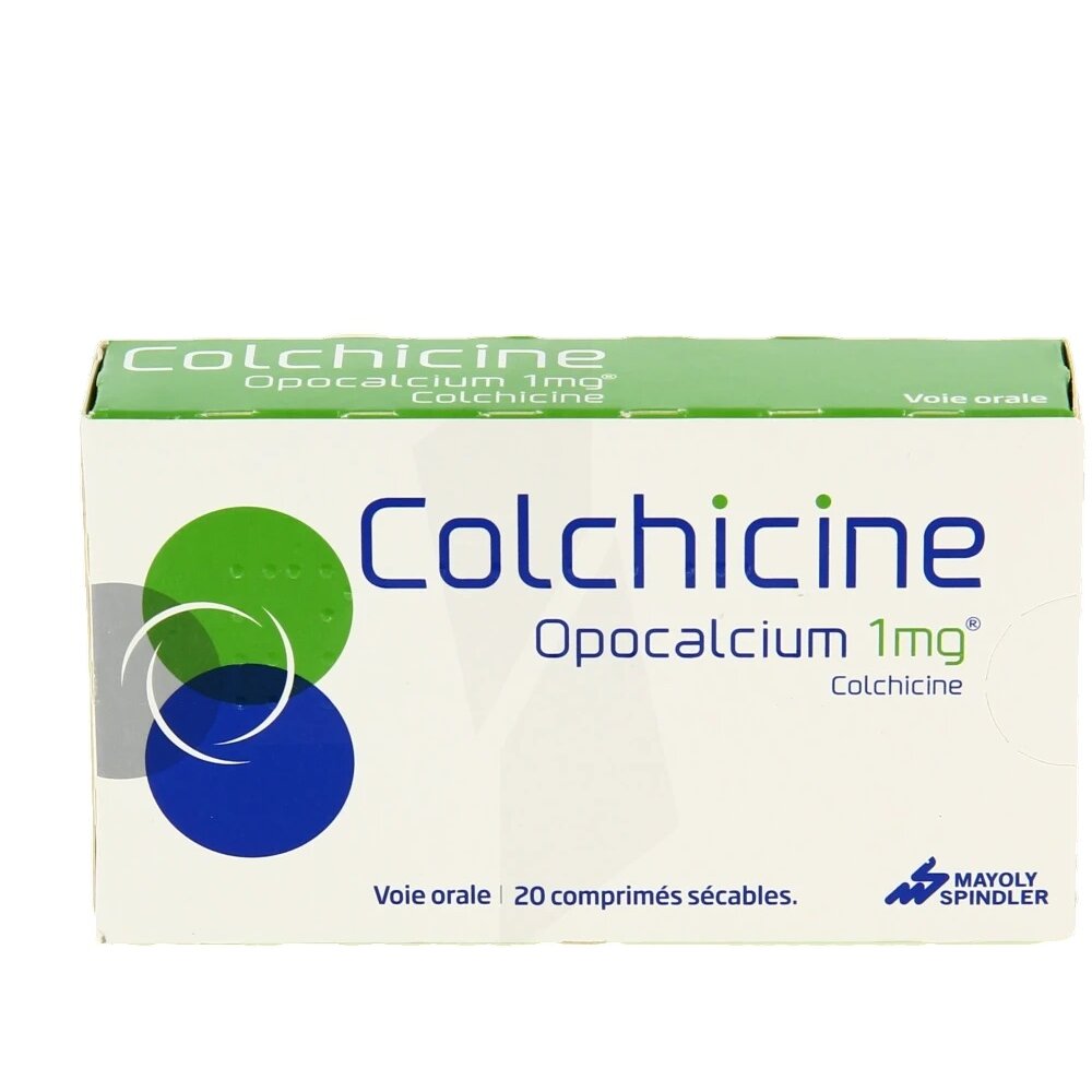 Колхицин-Опокальциум 1 мг драже 20 шт.