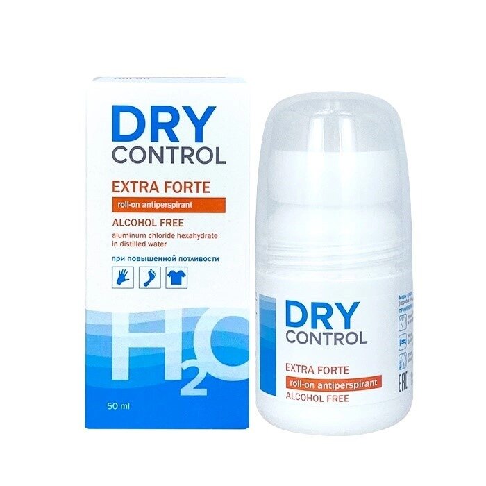 Антиперспирант Dry Control Extra Forte 30% от обильного потоотделения без спирта ролик 50 мл