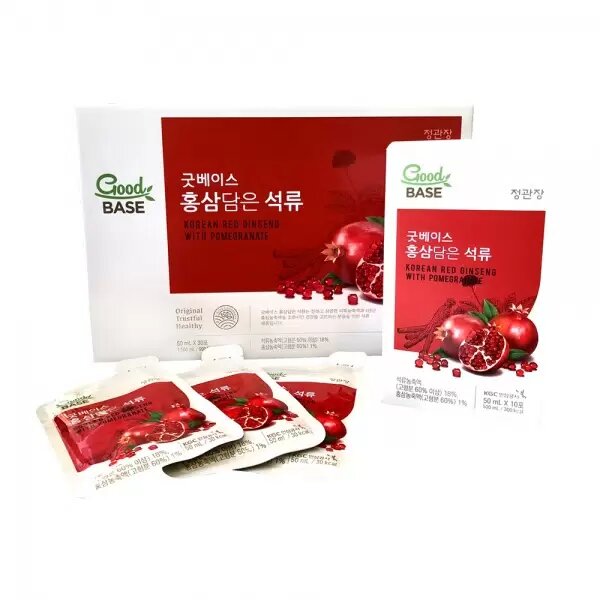 Напиток из корейского красного женьшеня Korean red ginseng с гранатом 50 мл 30 шт.