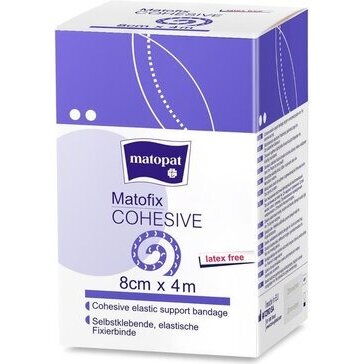 Бинт Matopat Matofix Cohesive 8 см х 4 м
