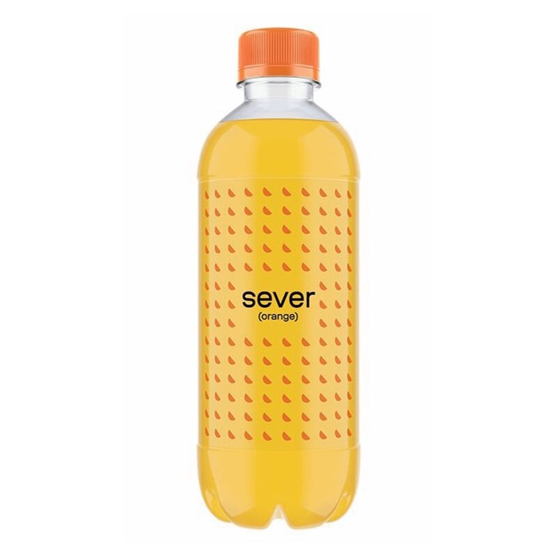 Газированный напиток Sever Orange со вкусом апельсина 500 мл