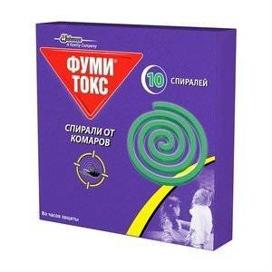 Спирали от комаров Фумитокс 10 шт.