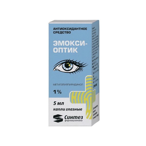 Эмокси-оптик капли глазные 1 % 5 мл 1 шт.
