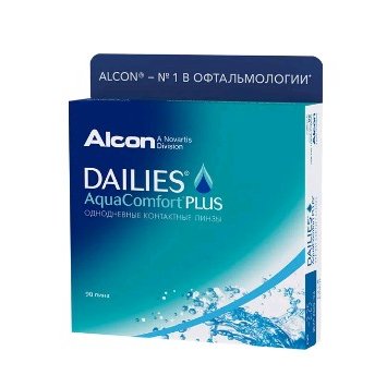 Контактные линзы Dailies Aqua Comfort Plus -1.75/8.7/14.0 однодневные 30 шт.