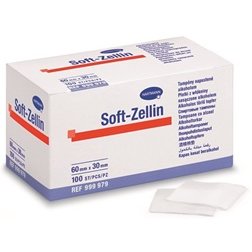 Тампоны Hartmann soft-zellin стерильные для инъекций 60 х 30 мм 100 шт.